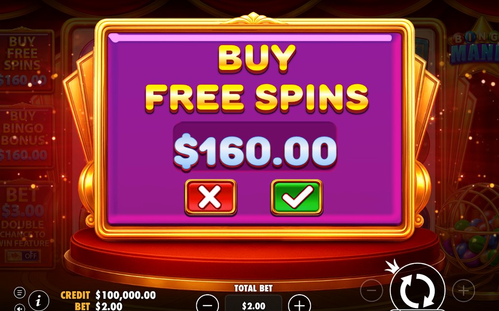 Hold and Spin i BINGO BONUS på 5x5-griden